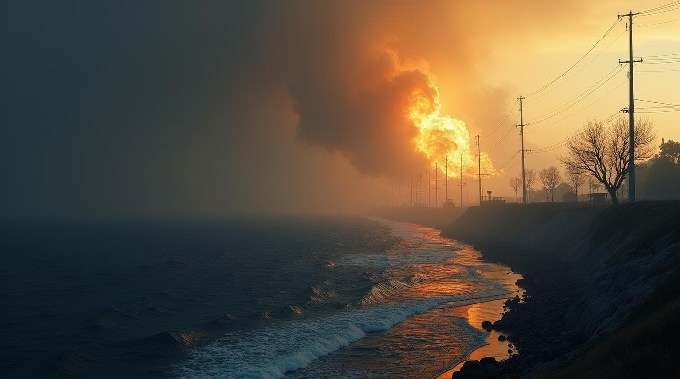 Imagem ilustrativa sobre Geopolítica Econômica: O custo econômico de desastres climáticos extremos em perspectiva: o que casos parecidos já mostraram no passado