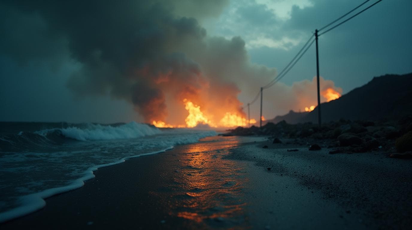 Imagem ilustrativa sobre Geopolítica Econômica: O custo econômico de desastres climáticos extremos: o que muda para pequenas e médias empresas