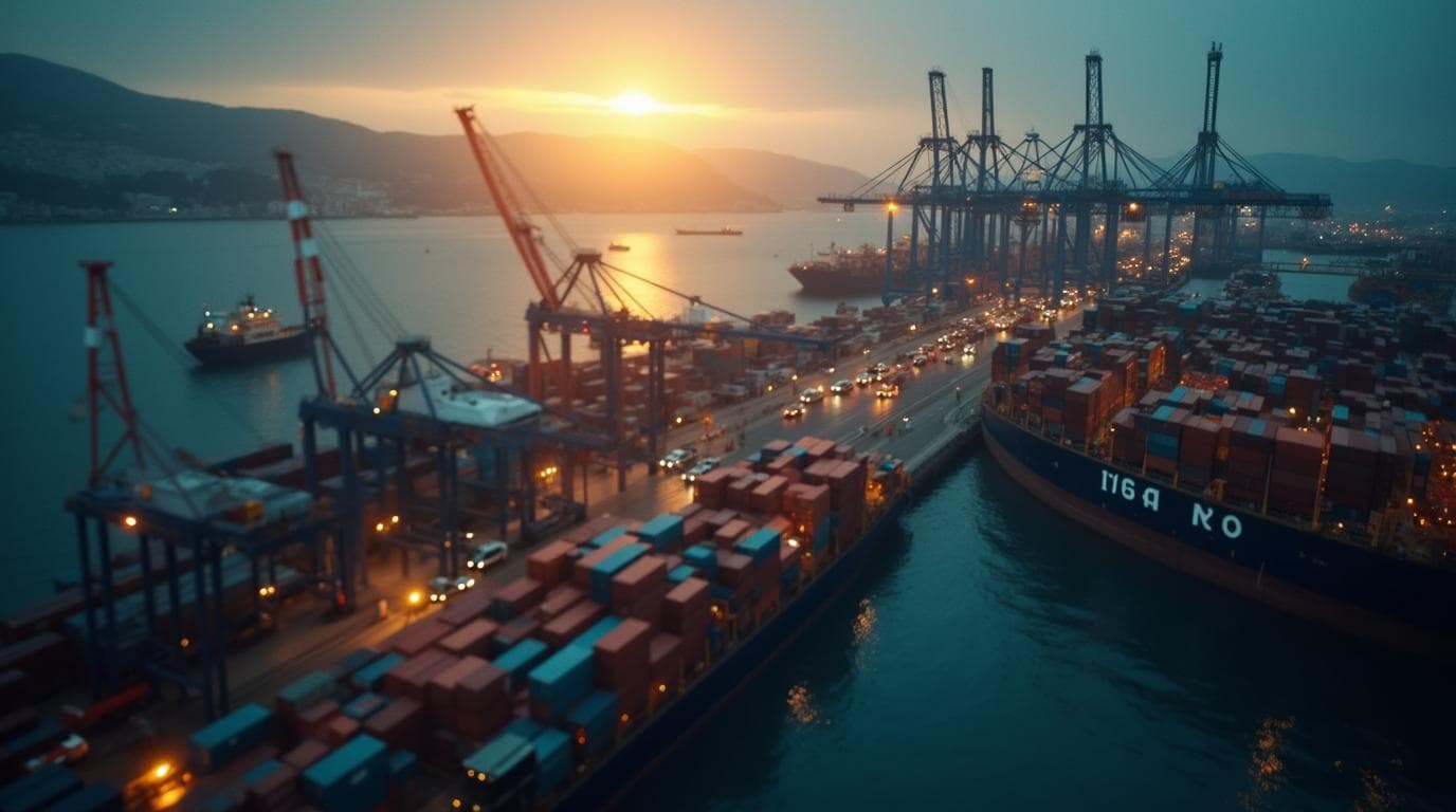 Imagem ilustrativa sobre Geopolítica Econômica: Os portos congestionados e o prazo de entrega ao consumidor sob pressão: o que empresários precisam decidir agora