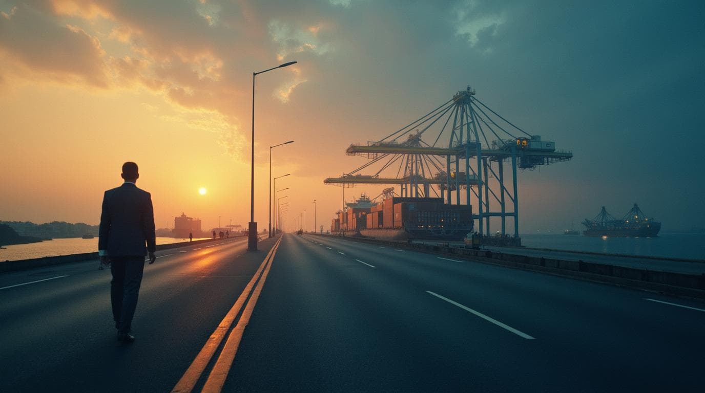 Imagem ilustrativa sobre Geopolítica Econômica: Quem ganha e quem perde com os portos congestionados e o prazo de entrega ao consumidor no Brasil